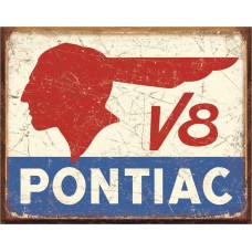 Pontiac V8 Sign