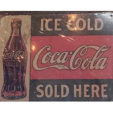 Ice Cold Coca-Cola Sign