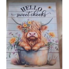 Sweet Cheeks Framed Print