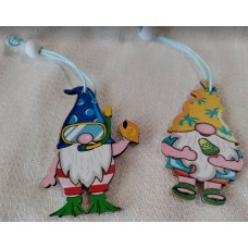 Summer Gnome Ornaments