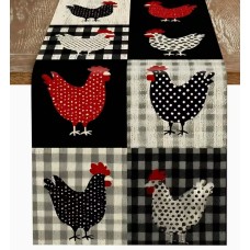 Chicken Table Runner Chicken Table Runner