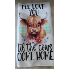 Cows Come Home Towel