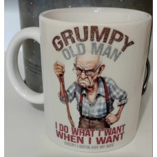Grumpy Old Man Mug