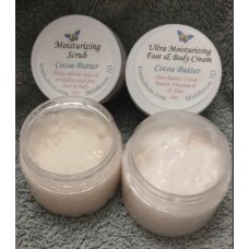 Cocoa Butter Scrub/Cream Set