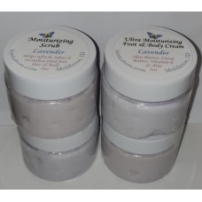 Lavender Scrub/Cream Set