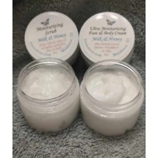 Milk & Honey Scrub/Cream Set