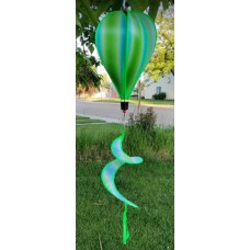 Green Hot Air Balloon
