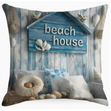 Beach House Pillowcase Beach House Pillowcase