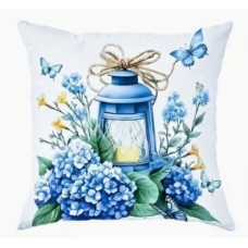Blue Lantern Pillowcase