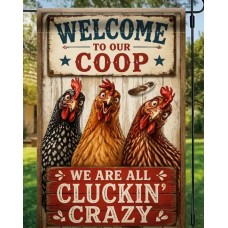 Crazy Coop Flag