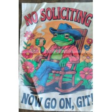 Grumpy Frog Flag Grumpy Frog Flag