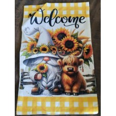 Gnome & Cow Flag