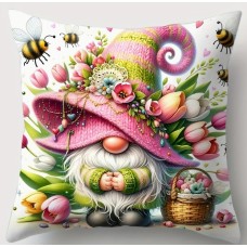Gnome & Bees Pillowcase 1 Gnome & Bees Pillowcase 1