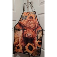 Sunflower Cow Apron