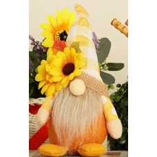 Boy Sunflower Gnome Boy Sunflower Gnome