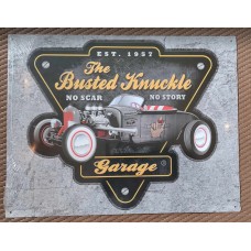 Busted Knuckle Sign