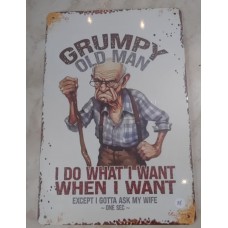 Grumpy Old Man Sign
