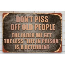 Life in Prison Sign