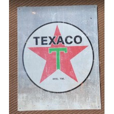 Grey Texaco Sign