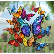 Butterflies Suncatcher Butterflies Suncatcher