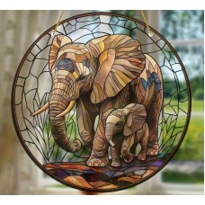 Elephants Suncatcher