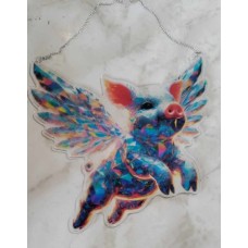 Flying Pig Suncatcher Flying Pig Suncatcher