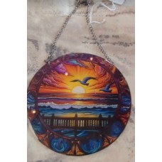 Ocean Sunset Suncatcher Ocean Sunset Suncatcher