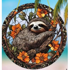 Sleeping Sloth Suncatcher Sleeping Sloth Suncatcher