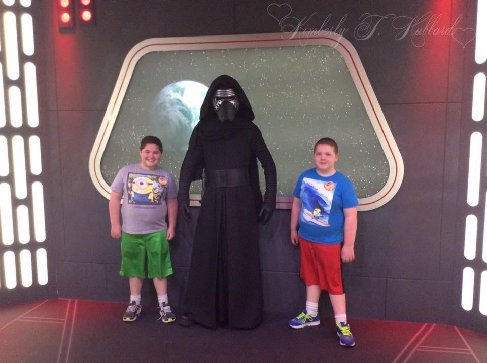 Kylo Ren was a little intimidating